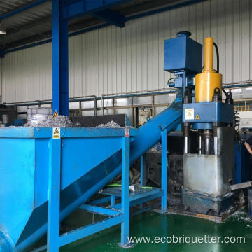 Aluminum Residue Briquetting Machine with Square Block